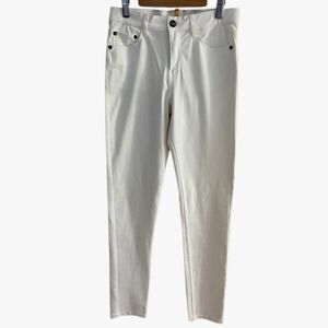 philippe matignon womens jeans Sz M Skinny White